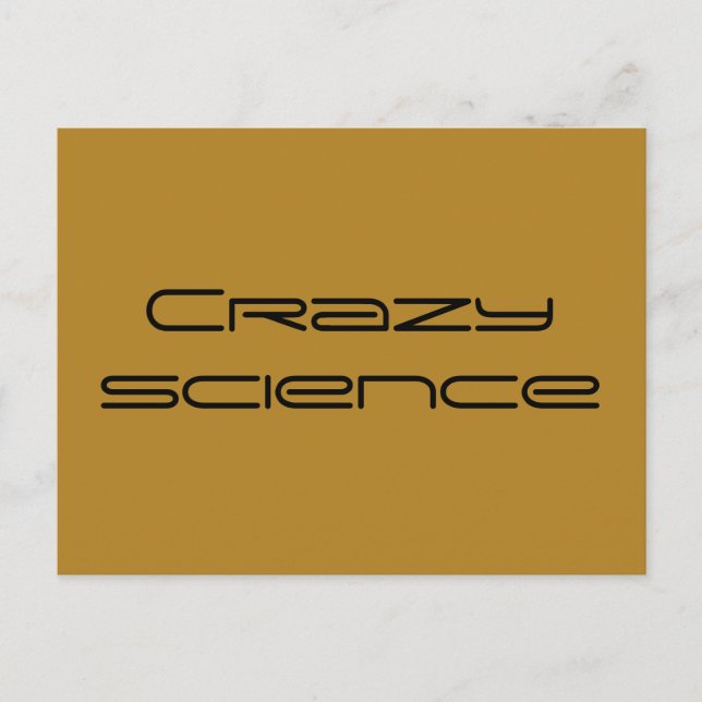 Carte Postale Science folle un terme d'Orphan Black (Devant)