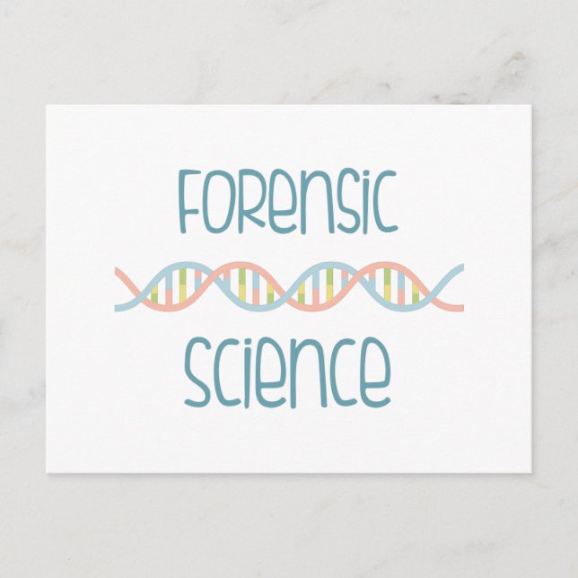 Carte Postale Science judiciaire (Devant)