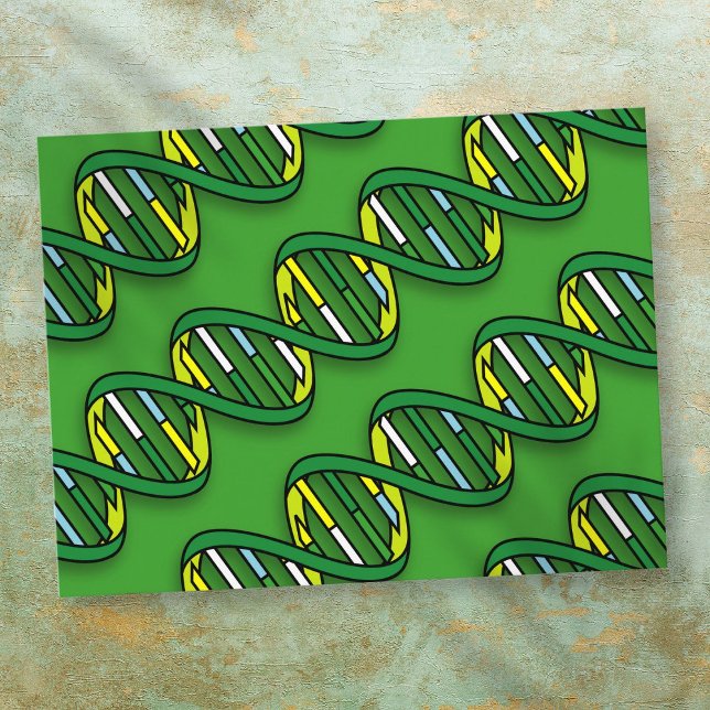 Carte Postale Science Médicale du Motif ADN (DNA Pattern Medical Science Postcard)