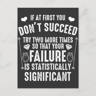 Carte Postale Science Réussite Chimie Motivation Chimiste