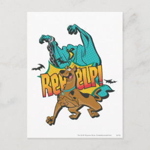 Carte Postale Scooby Doo "Reeeelp !"