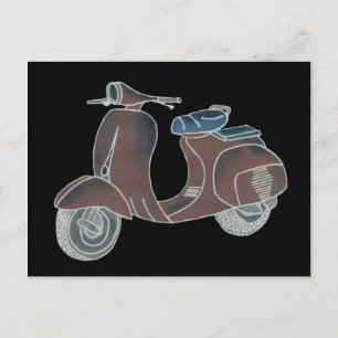 Carte postale Scooter