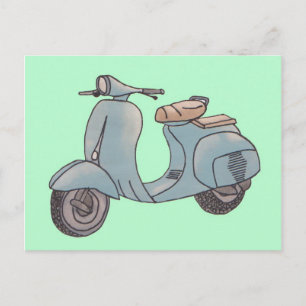 Carte postale Scooter