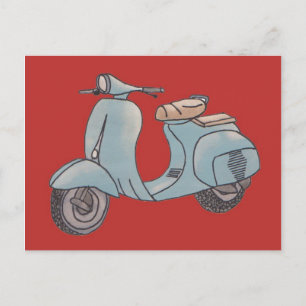 Carte postale Scooter