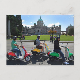 Carte Postale Scooters en Victoria