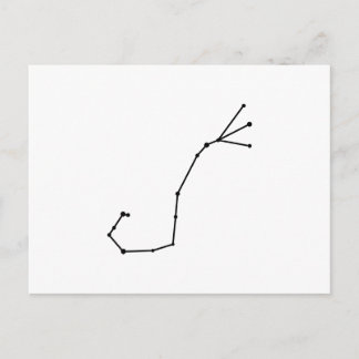 Carte postale Scorpius Zodiac