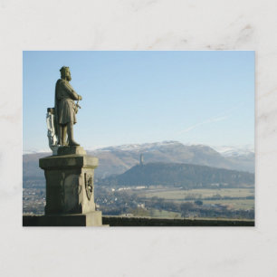 Carte Postale Scotland Stirling King Robert the Bruce