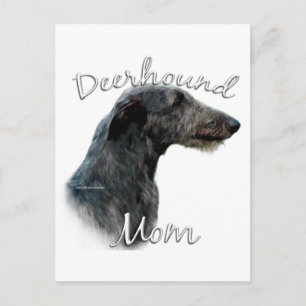 Carte Postale Scottish Deerhound Maman 2