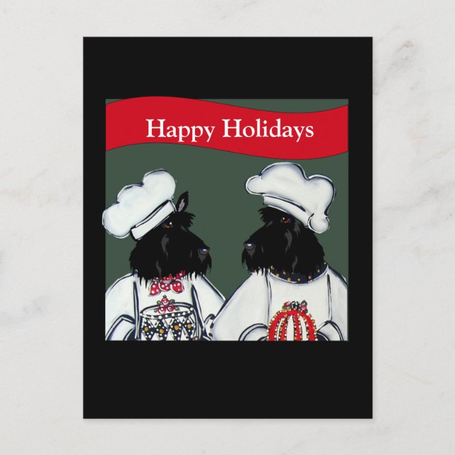 Carte Postale Scottish Terrier (Devant)