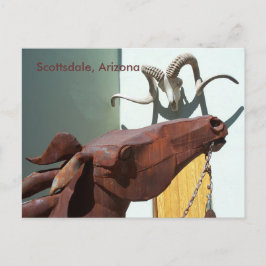 Carte Postale Scottsdale Arizona Arts District PostCard Photo AZ