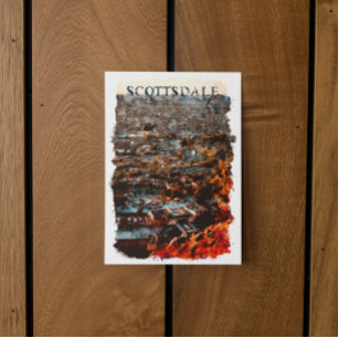 Carte Postale Scottsdale Arizona City View