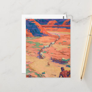 Carte Postale Scouter les intrus par Maynard Dixon