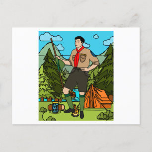 Carte Postale Scouts Survie Nature Nature