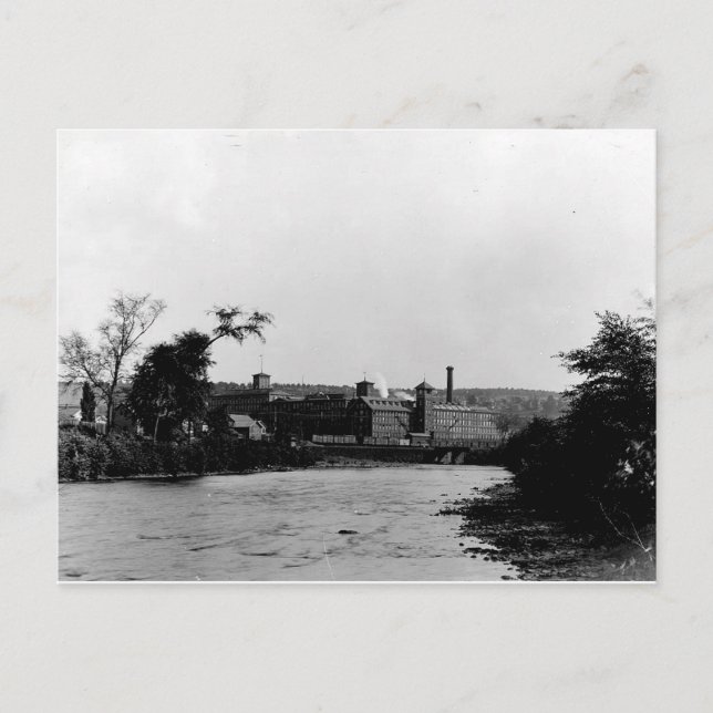 Carte postale Scranton Pa des moulins à soie des a (Devant)