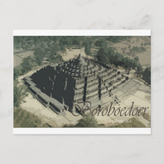 Carte Postale Screnary du Temple de Borobudur
