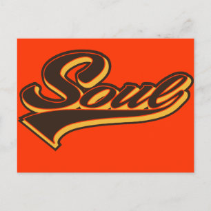 Carte Postale Script Soul