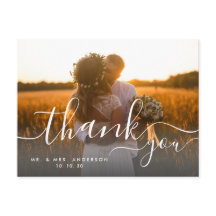 Script Whimsical 2 Photo Rustic Mariage Merci