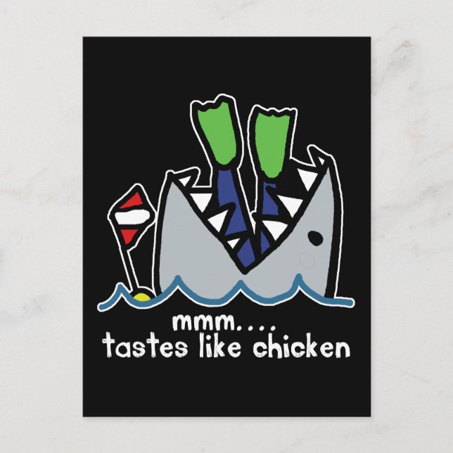 Carte Postale Scuba (Devant)