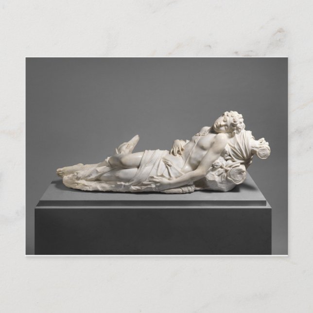 Carte Postale Sculpture d'Adonis (Devant)