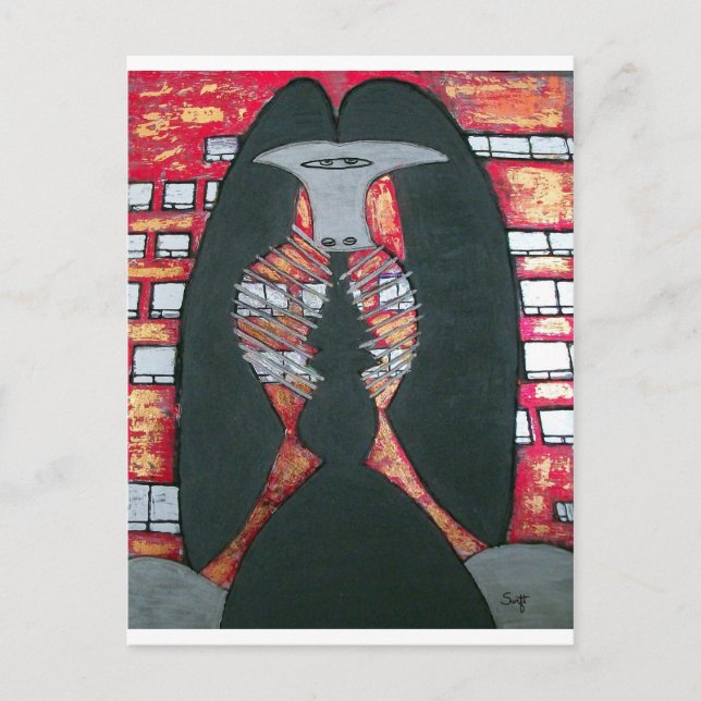 Carte Postale Sculpture de Chicago (Devant)