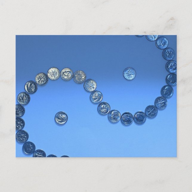 Carte postale Sculpture Dime (Devant)