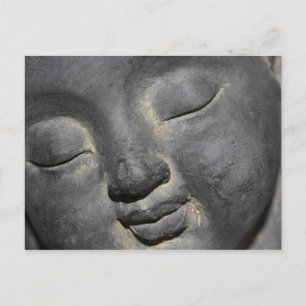 Carte Postale Sculpture en pierre douce Bouddha