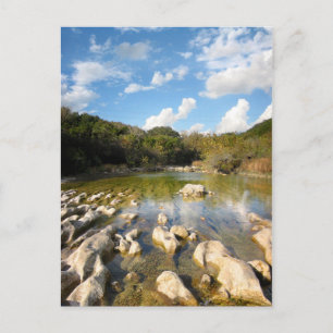 Carte Postale Sculpture Falls Barton Creek à Austin Texas 2
