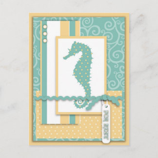 Carte postale Seahorse Baby