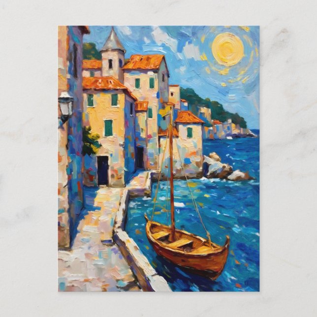 Carte Postale Seaside in Europe (Devant)