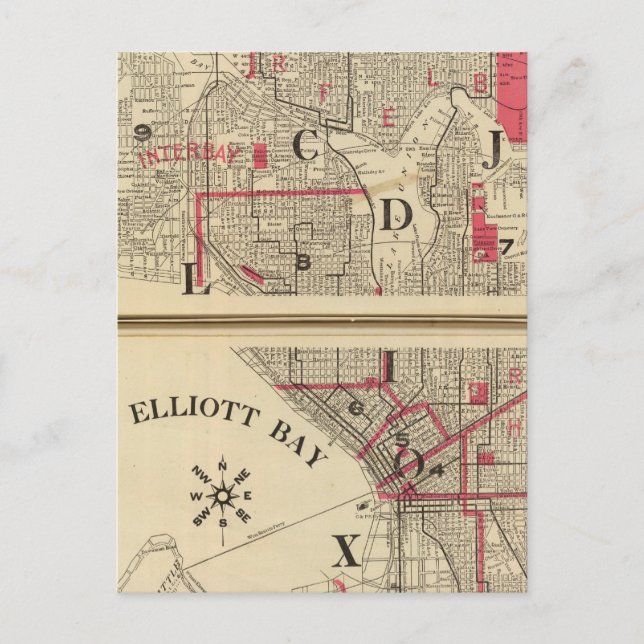 Carte Postale Seattle (Devant)