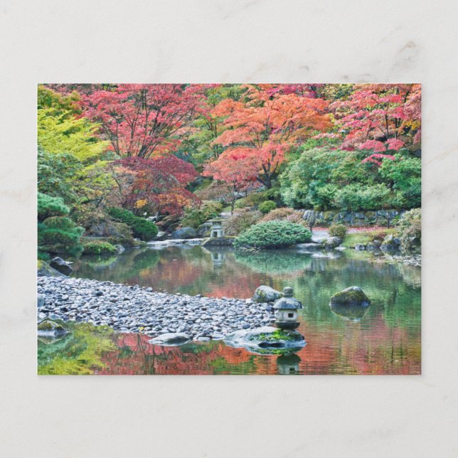 Carte Postale Seattle Arboretum Japanese Garden (Devant)