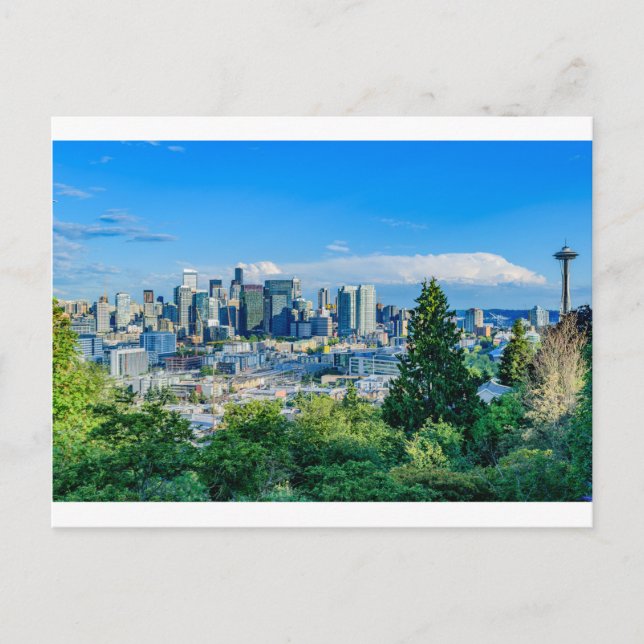 Carte Postale Seattle Skyline (Devant)