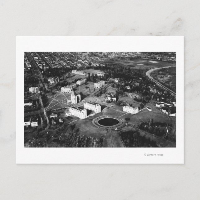 Carte Postale Seattle, Université de l'État de Washington (Devant)