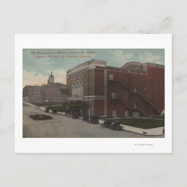 Carte Postale Seattle, WA - Métropolitain (Devant)