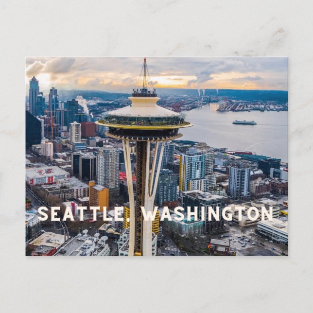 Carte Postale Seattle, Washington (Devant)