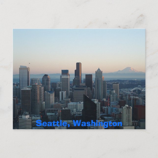 Carte Postale Seattle, Washington (Devant)