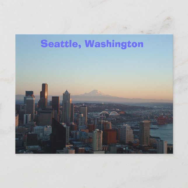 Carte Postale Seattle, Washington (Devant)