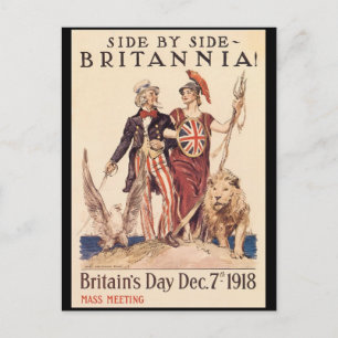 Carte Postale Seconde Guerre mondiale de Britannia