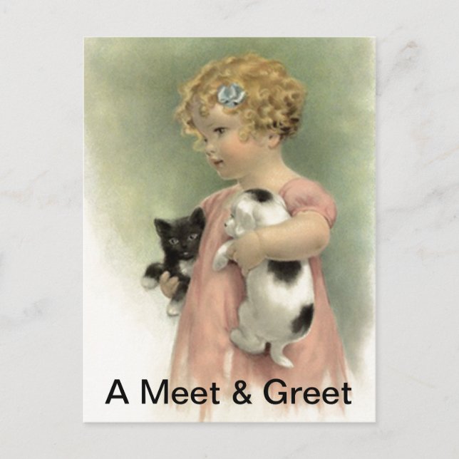 Carte postale Secourir rencontrer et saluer l'adop (Devant)