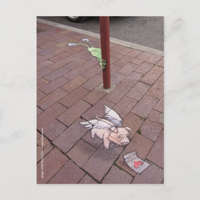 carte postale secrète valentine (Devant)