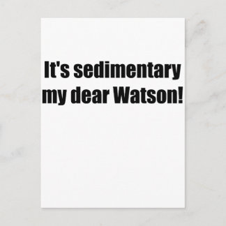 Carte Postale sédimentaire noir