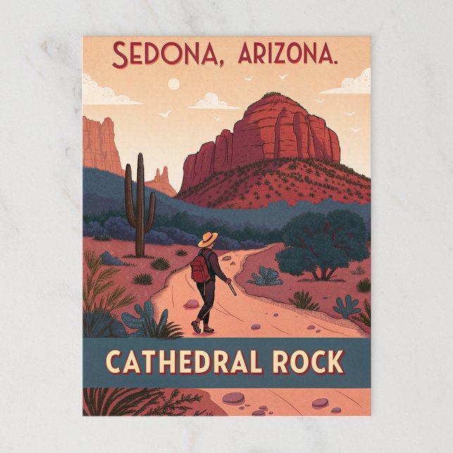 Carte Postale Sedona, Arizona (Créateur téléchargé)