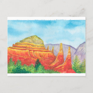Carte Postale Sedona Rocks