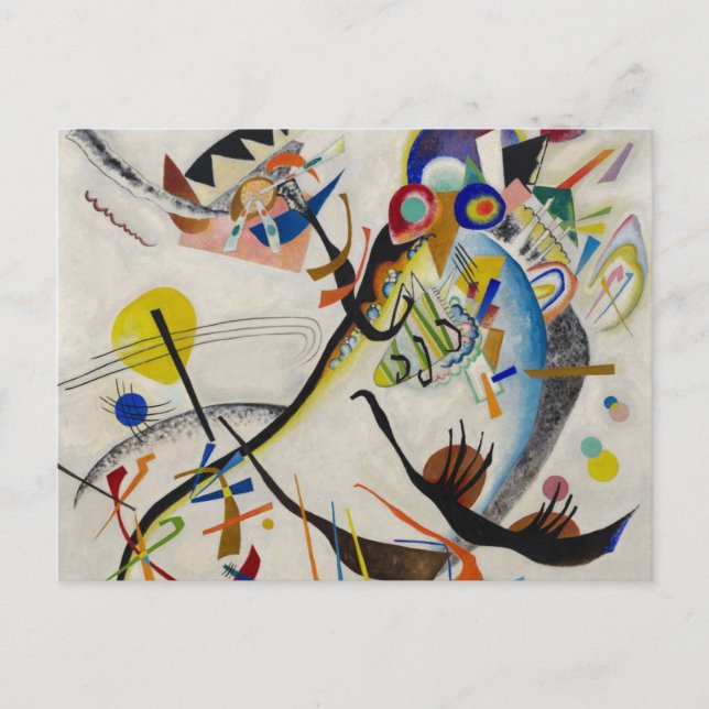 Carte Postale Segment bleu (Devant)