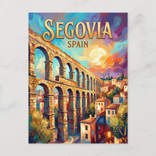 Carte Postale Ségovie Espagne