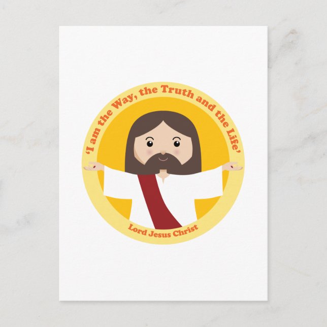 Carte Postale Seigneur Jésus-Christ (Devant)