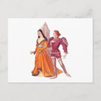 Seigneur médiéval et Dame