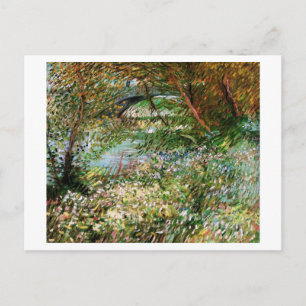 Carte Postale Seine, Pont de Clichy au printemps, Van Gogh