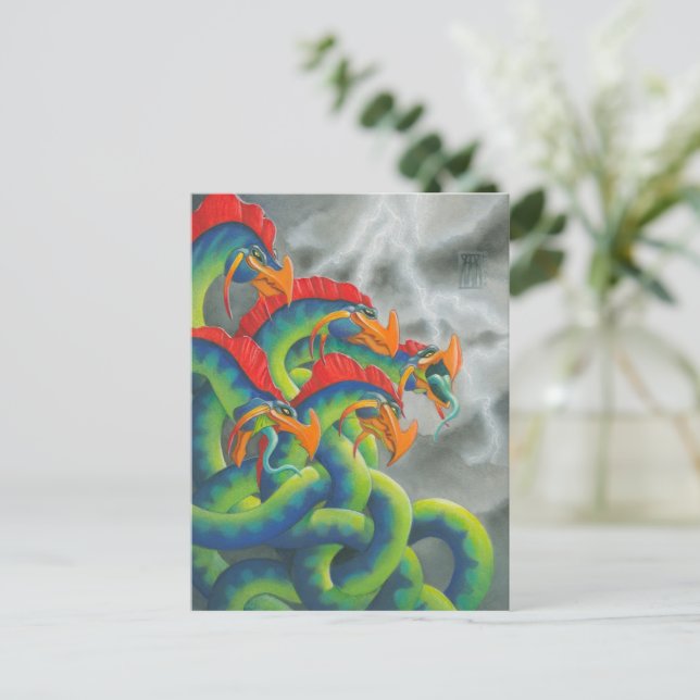 Carte Postale Seirawan Hydra (Debout devant)