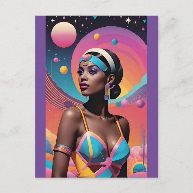 Carte Postale Séjourner dans les Horizons lointains et les cieux (Devant)